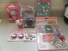 Lot of Hello Kitty misc. Bobblehead / Crocs / air freshener / stickers picture