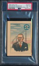 1934 Guglielmo Marconi JGA174 Radio Japanese Card PSA 4 Only Graded Example picture