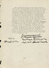 J. WARREN KEIFER - TYPED MANUSCRIPT SIGNED 12/21/1914 picture