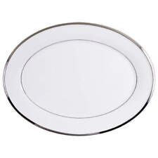 Lenox Solitaire White Oval Serving Platter 5442224 picture