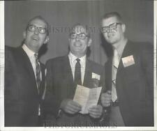 1970 Press Photo Veterinarians, Dr Leon M Bodie, Dr Clyde Bemis & Dr Wilson picture