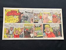 #22a STEVE CANYON by Milton Caniff Lot of 10 Sunday Third Page Strips  1966 picture
