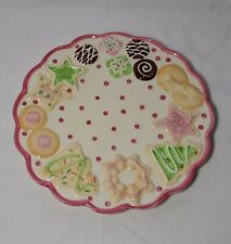 Vintage 1995 Lotus China Christmas Canape Plate picture