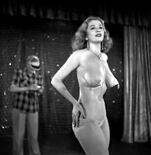Vintage Photo 8.5x11   #24836 Lovely Burlesque Stripper Tempest Storm picture