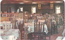 Houghton Lake Johnson's Rustic Resort Dining Interior 1960 MI  picture