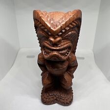 Vintage Coco Joes Hawaii Tiki God Of Money Figure HAPA -Wood Made In Hawaii picture