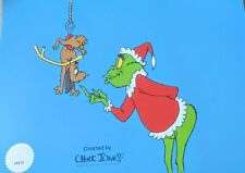 Dr Suess How The Grinch Stole Christmas Serigraph Cel 