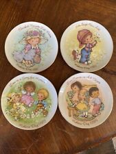 Vintage Avon ’1981, 1982, 1983,& 1984 Cherished Moments  Little Things Plates 4 picture