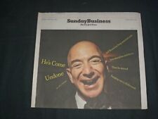 2019 MARCH 3 NEW YORK TIMES SUNDAY BUSINESS SECTION - JEFF BEZOS COVER - NP 4031 picture