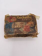 5 Vintage TALA Metal Cockolly Cookie Cutters England No.2148. Damaged Box. (1/4) picture