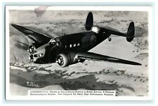 Lockheed B.14 Hudson Britch Airplane RPPC Real Picture Vintage Postcard  picture