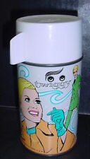 1967 Aladdin TWIGGY Lunch Box Thermos Only Shiny VGC picture