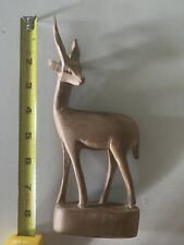 HANDCRAFTED AFRICAN GAZELLE (with one broken antler) picture