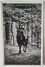 1941 PC WOMAN RIDING HORSEBACK NORRIS LAKE BRIDLE TRAILS TN VALLEY AUTHORITY M * picture