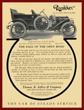 1909 Thomas B. Jeffery & Co. NEW Metal Sign: Rambler Model Forty-Four - Kenosha picture