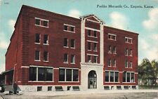 Emporia Kansas Poehler Mercantile Company Vintage  Postcard LP23 picture