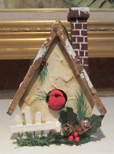 Cardinal Bird House Birdhouse Christmas Ornament Winter Decoration Christmas picture