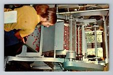 Bellevue OH-Ohio, Pickett Cherry Farm, Cherry Pitter, Vintage Postcard picture