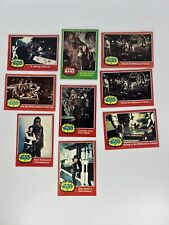 Vintage 1977 Red And One Green Star Wars Trading Cards picture