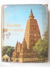 BUDDHIST MONUMENTS -FIGURES ARCHITECTURE STUPAS RARE BOOK INDIA 1971 picture