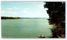 c1960s Looking South On Cross Lake View Crosslake Minnesota MN Unposted Postcard picture