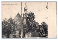 c1905 Exterior View Baptist Church Building Caro Michigan MI Vintage Postcard picture