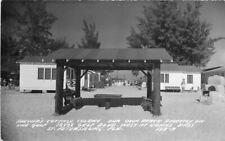 Beach Brewer's Cottage Colony RPPC Photo Postcard St Petersburg Florida 4764 picture