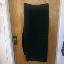 L.L.BEAN Dark Green Wool Throw  Blanket 71” X 57” picture