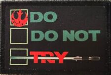 Do or Do Not There is No Try Yoda Star Wars  Morale Patch picture
