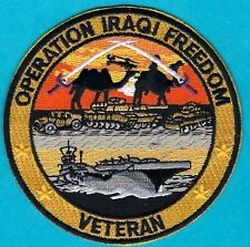 OPERATION IRAQI FREEDOM MILITARY VETERAN PATCH picture