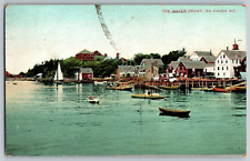 Water Front, No. Haven Maine ME - Vintage Postcard - Posted 1910 picture
