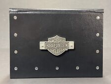 1999 Vintage Harley Davidson Motorcycles Hallmark Picture Photo Album 12 Pages picture