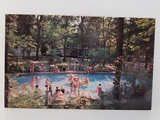 Postcard Swimming Pool Capon Springs West Virginia c1961 picture