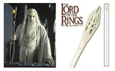 The Staff of Gandalf White & Staff of Saruman Black From LOTR Both Together picture