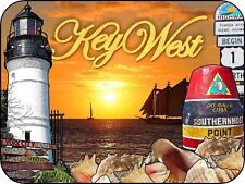 Key West Florida with Lighthouse Fridge Magnet picture