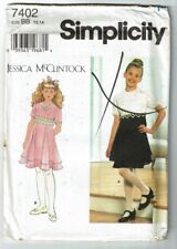 Simplicity #7402 Jessica Mc Clintock Dresses with Variations Pattern Sz:12-14 UC picture