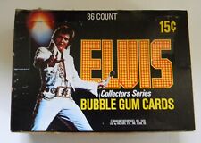 1978 DONRUSS ELVIS PRESLEY FULL BOX OF 36  WAX PACKS UNOPENED OUT OF A NEW CASE picture
