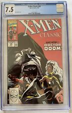 X-Men Classic #49 (1990 Series Marvel Comics) And Now Doctor Doom CGC 7.5 picture