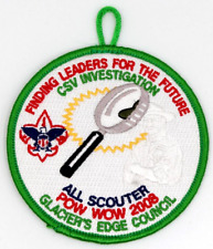 2008 Pow-Wow Glacier's Edge Council Patch Wisconsin WI Boy Scouts BSA picture