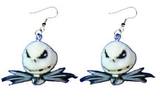 Funky MAD JACK SKELLINGTON EARRINGS Gothic Nightmare Before Christmas Jewelry -A picture