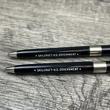 Vintage Skilcraft U.S. Government Military Pens Black Lot of 2 picture