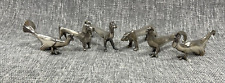 Cosi Tabellini 6 Piece Pewter Animal Figures DS43 picture