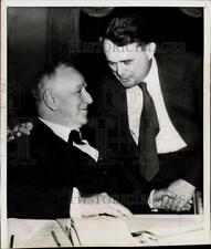 1944 Press Photo Ralph McGill and Josephus Daniels at Democratic event, Chicago picture