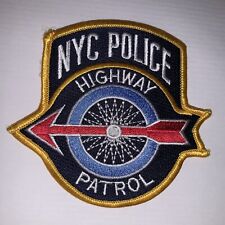 NYC POLICE PATROL New York NY PATCH Arrow & Wheel picture