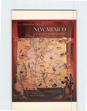 Postcard Vacation Map of New Mexico USA picture