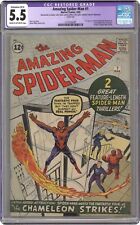Amazing Spider-Man #1 CGC 5.5 RESTORED 1963 2101836001 picture