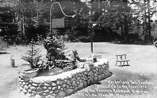 Postcard 1930s California Crescent City Klamath Wonderland Park Fountain 24-5049 picture