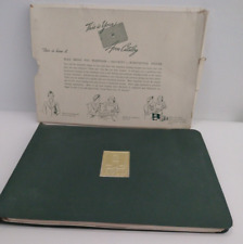 Vintage AVON 1940-1941 Cosmetics  Catalog With Sales Guide in Storage Case picture