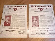 1931 SAMUEL D. ROSEN Speech LIFE IN RUSSIA AS IT IS TODAY @ CHICAGO Exec Club picture