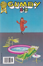 NO GLASSES  Gumby 3-D #4 Blackthorne 3-D Series #21 1987 Art Clokey picture